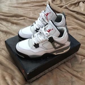 Jordan 4 Retro White Cement NOT AUTHENTIC FAKE